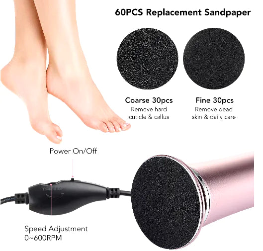 Rechargeable Feet Callus Remover